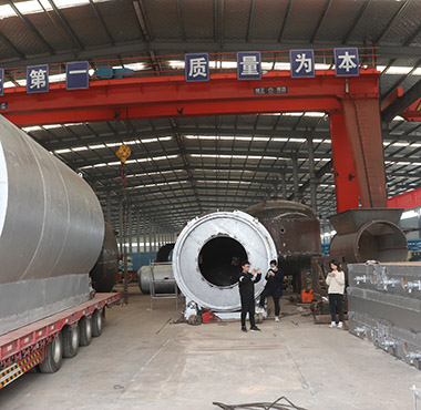 Interior view of the factory building