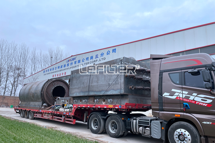High Capacity Tire Pyrolysis Plant with 45% Oil Yield