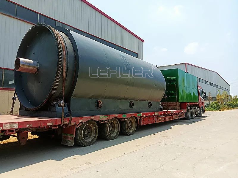 Application case of semi continuous rubber powder pyrolysis plant in Indonesia