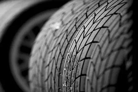 Recycled rubber made from waste tires is reused to produce new tires