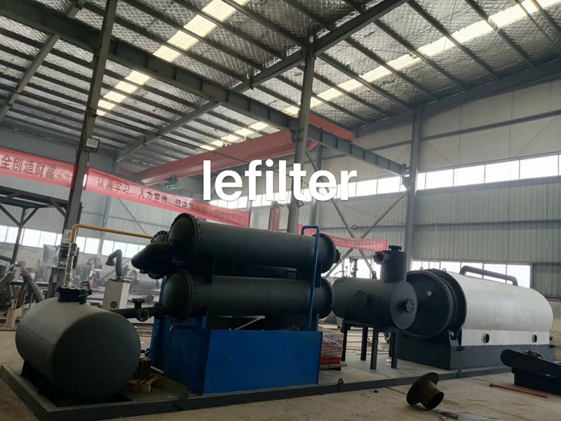 3 tpd ski mounted pyrolysis plant dispatched to Russia