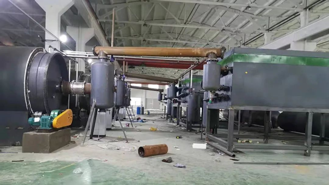 oil sludge pyrolysis plant