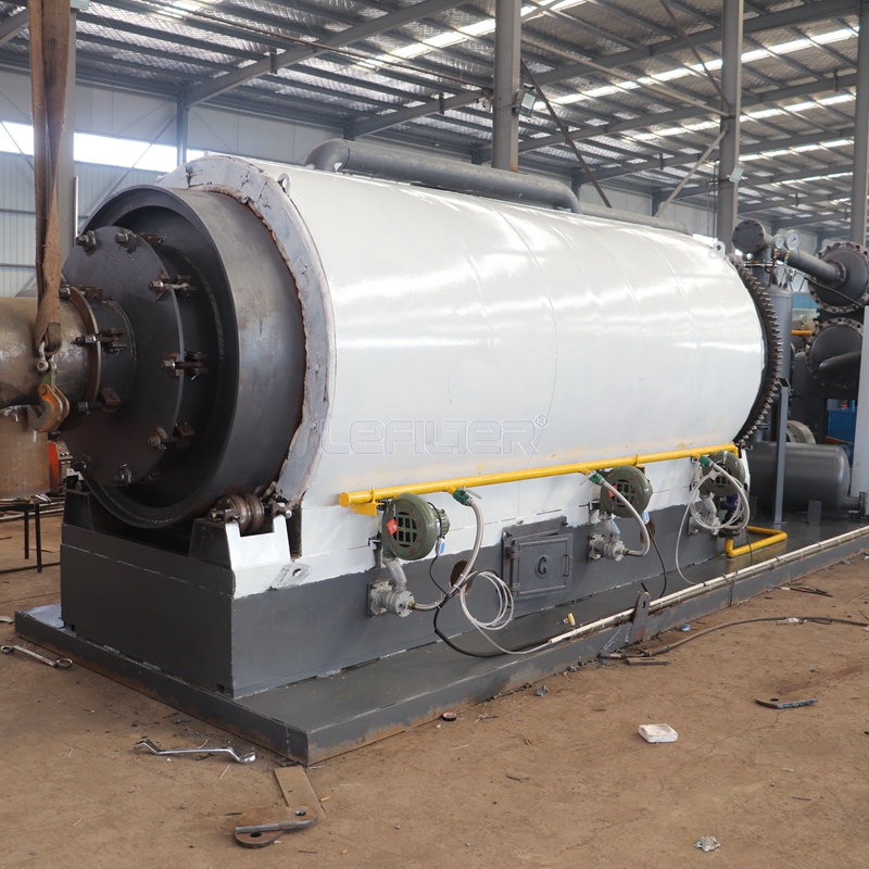 1ton waste tyre pyrolysis plant