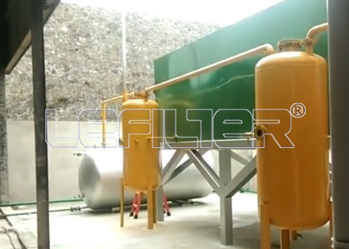 12 tons of waste plastics refining equipment