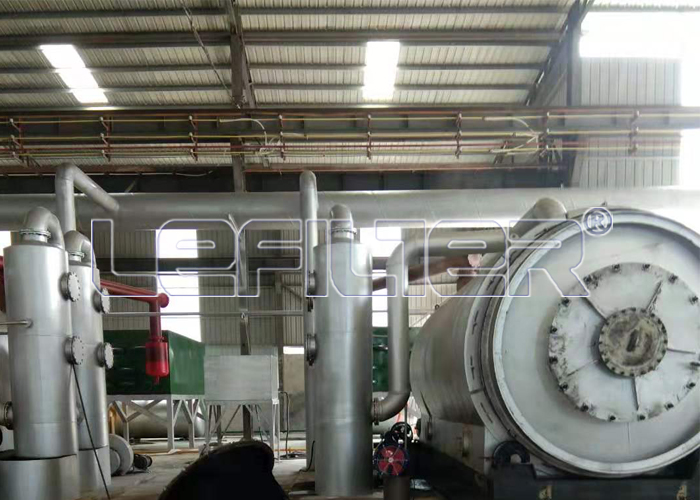 Pyrolysis equipment for tire recycling