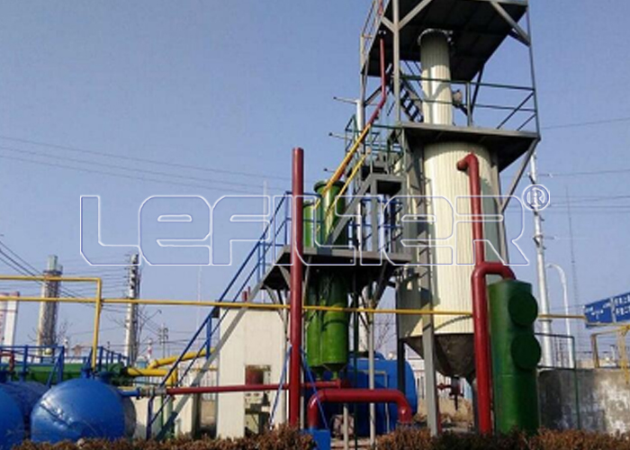 Waste oil refining equipment