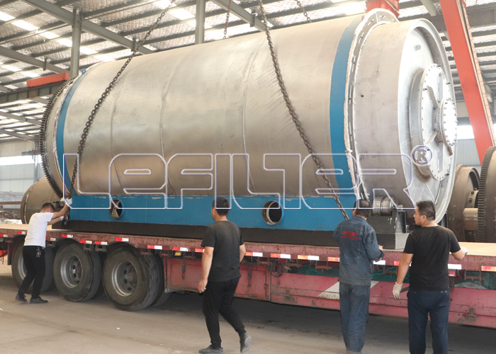 10TPD waste tyre pyrolysis oil device to Ukraine