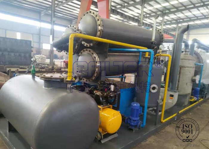 ski-mounted waste tire pyrolysis plant shipped to Russia