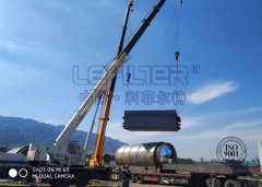 10T waste tire pyrolysis plant was sent to Australia