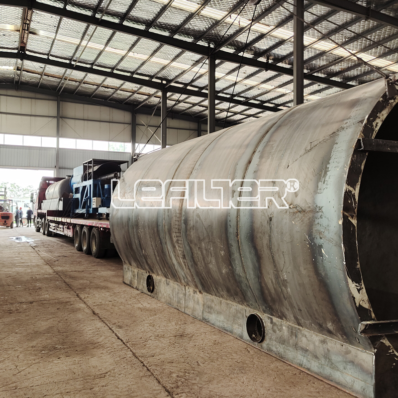 Batch waste tire pyrolysis plant with CE ,ISO
