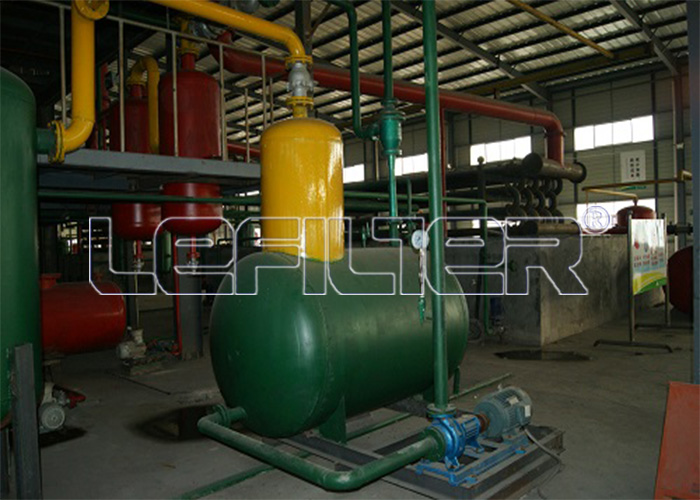 Waste PVC material recycling pyrolysis plant