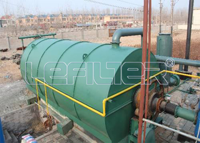 Waste PP material recycling pyrolysis plant