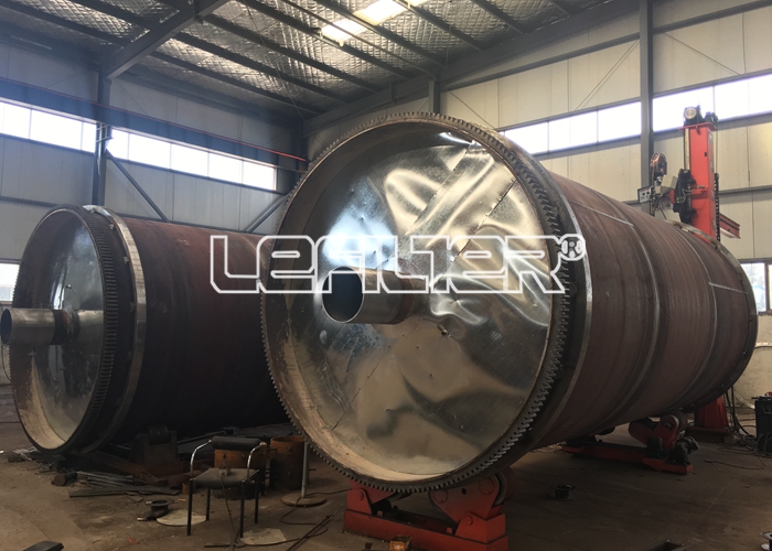6~15 Tons Waste tire and Plastic Pyrolysis plant manufacture