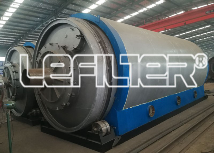 10 ton Intermittent Used Tire Pyrolysis Plant for sale