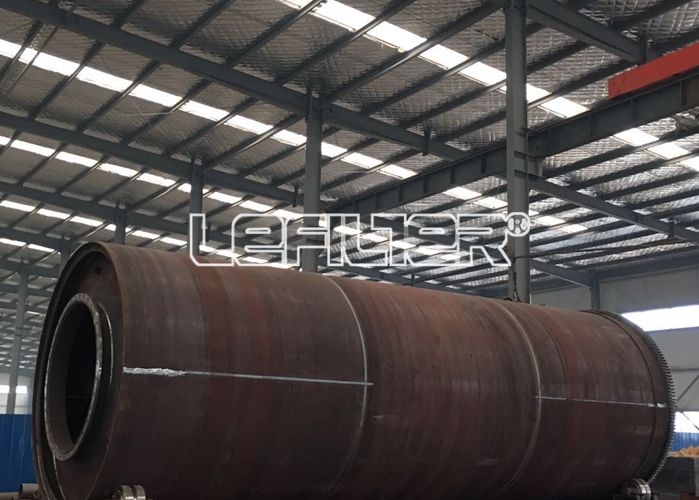 24-Hour Continuous Working Waste Tire Pyrolysis Plant