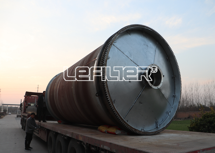 Used 12Ton Tire Pyrolysis Process Plant