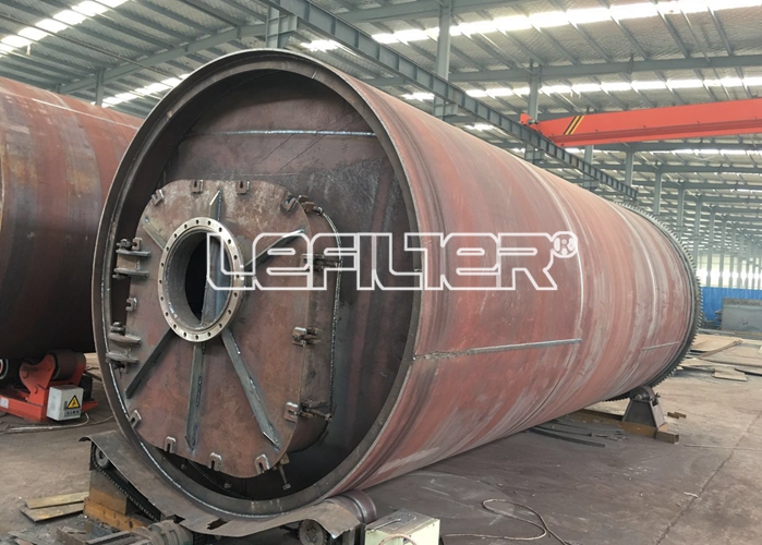 12 ton capacity batch used tire recycling machine tire pyrol