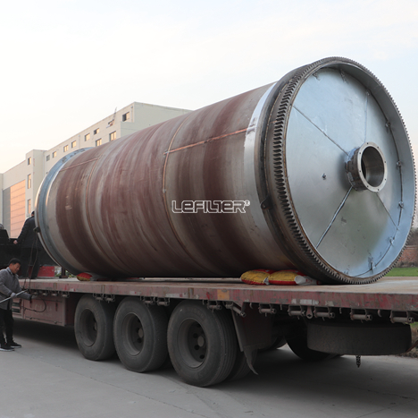 Batch waste tyre/plastic pyrolysis plant to tyre fuel oil