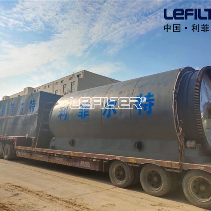 10 tons of semi-continuous waste tire pyrolysis plant every