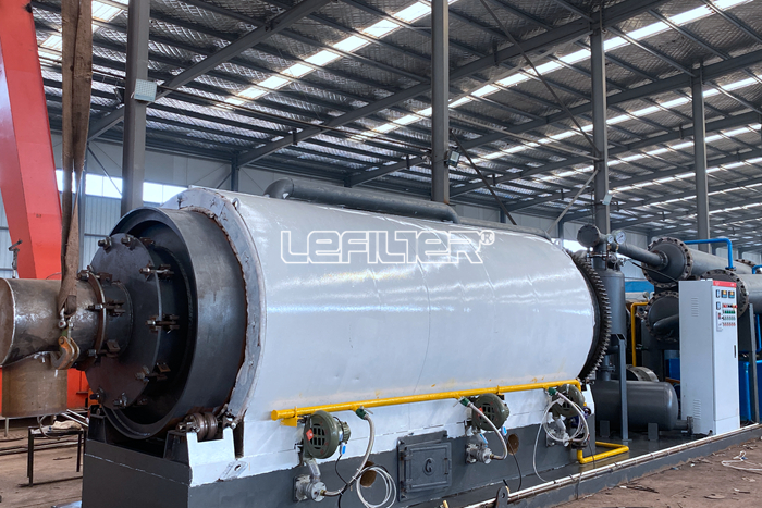 The small scale waste tyre pyrolysis plant with CE/ISO certi