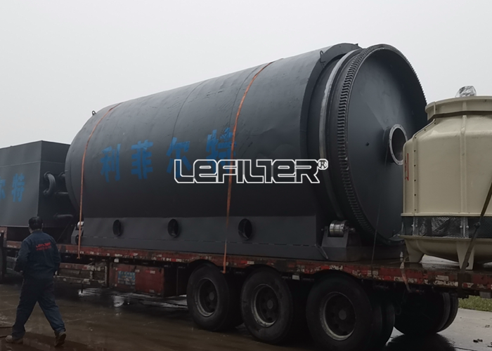 Most Popular 10ton Pyrolysis Plant for Tyre Waste