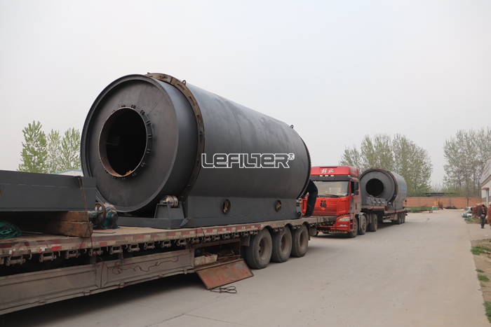 Low investment high output batch waste plastic/tyre/rubber p