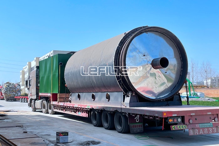 Large Capacity Waste Tire/Waste Plastic/Waste Rubber Pyrolys