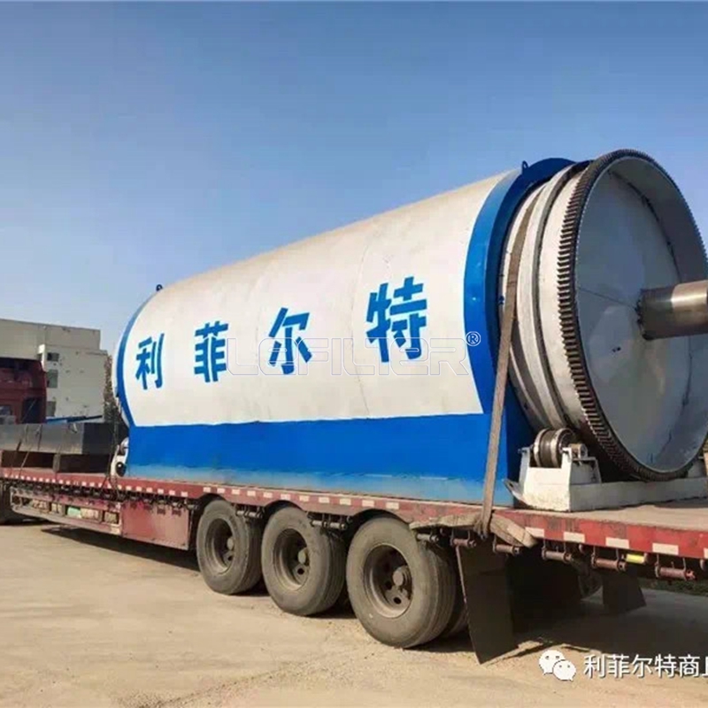 Lefilter tyre pyrolysis plant successfully installed in Viet Nam 