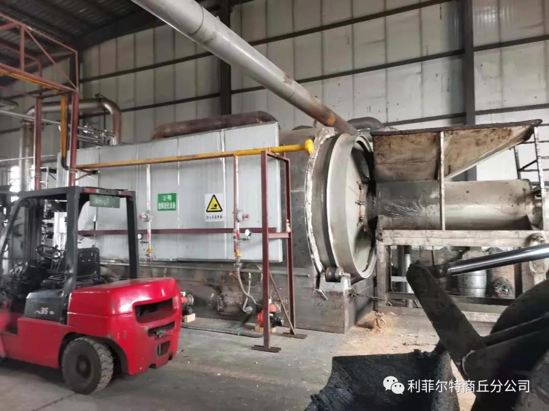 Stainless steel oil sludge working successfully in Shanxi