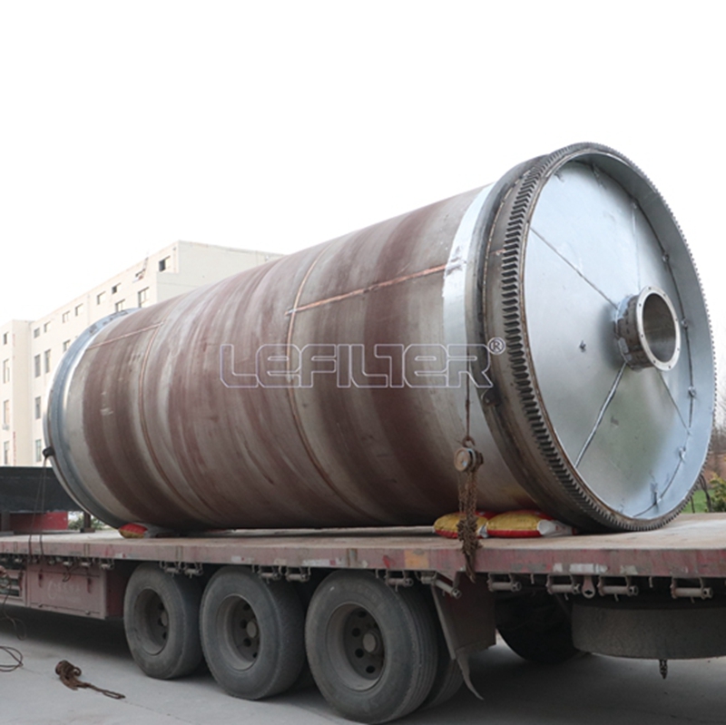 Semi-continuous oil sludge pyrolysis plant to Guizhou