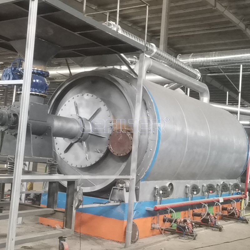 tyre pyrolysis oil distillation process