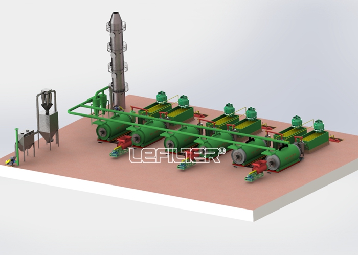Pyrolysis Oil/Motor Oil/Used Engine Oil Recycling Machine by