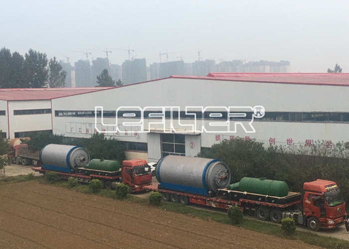 10 Ton Green Pyrolysis Machine for Tire Waste Recycling