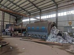 waste plastic pyrolysis plant oeparated successfully in Ping