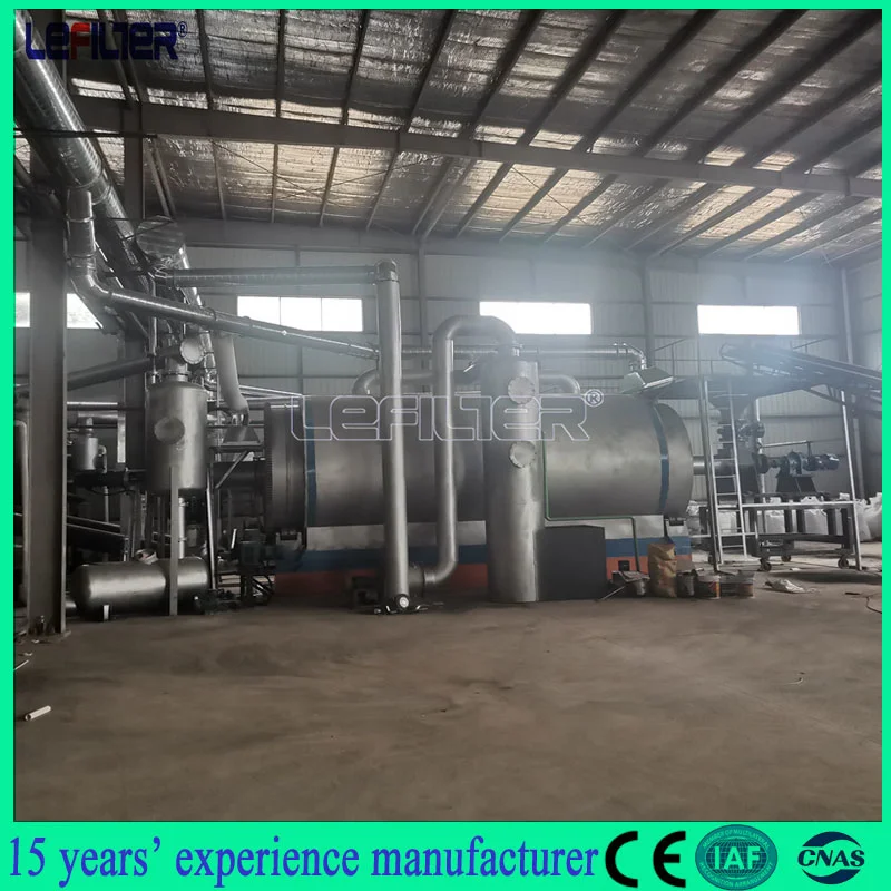 New Design 15tons Semi-Continuous Waste Tyre/Rubber/Plastic Pyrolysis Plant with CE ISO