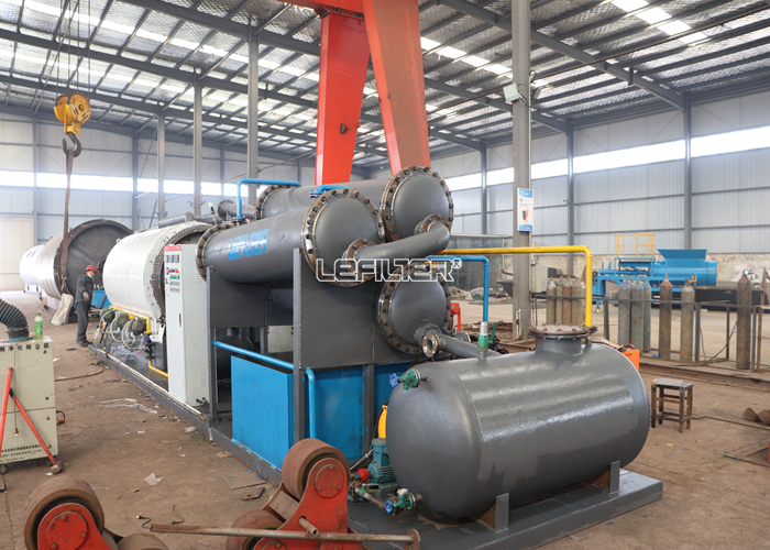 3Ton Skid-Mounted Pyrolysis Machine for Tyre Waste Recycling