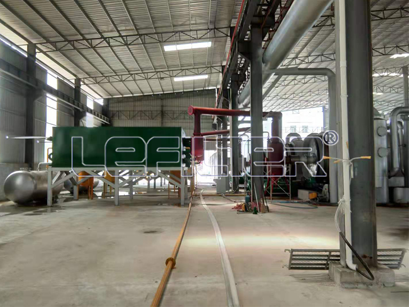 Mirco waste tyre recycling plant
