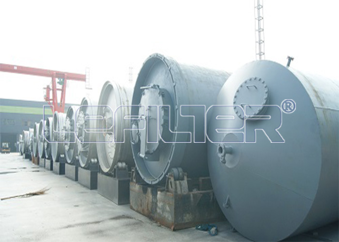Recyclling machine for paper mill waste scraps