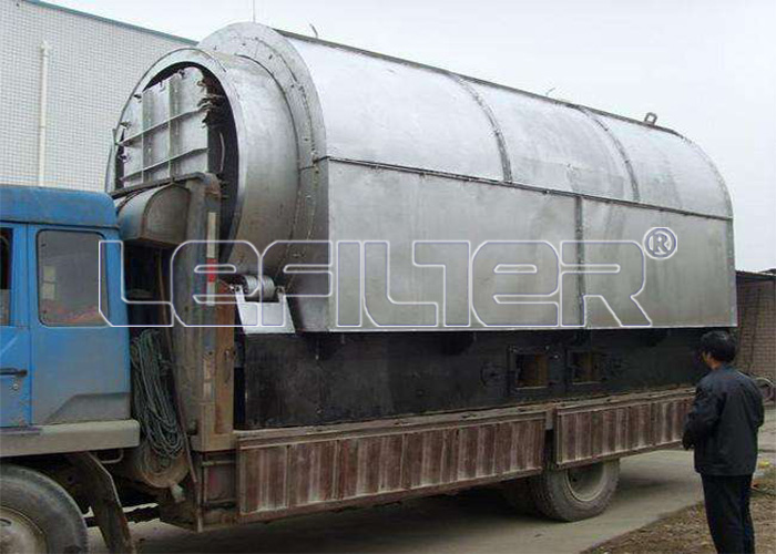 Waste white plastic bags recycling pyrolysis plant