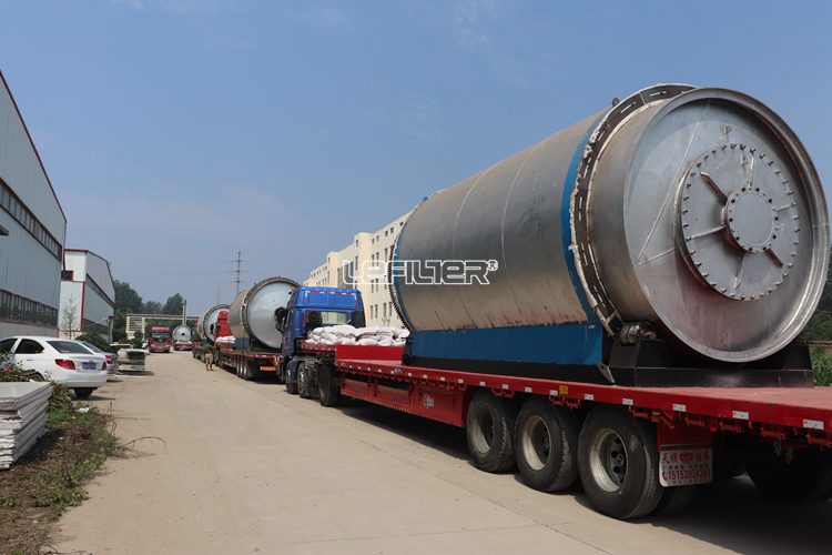 10ton Per Day Capacity Waste Car/Truck Tire Recycling Pyroly